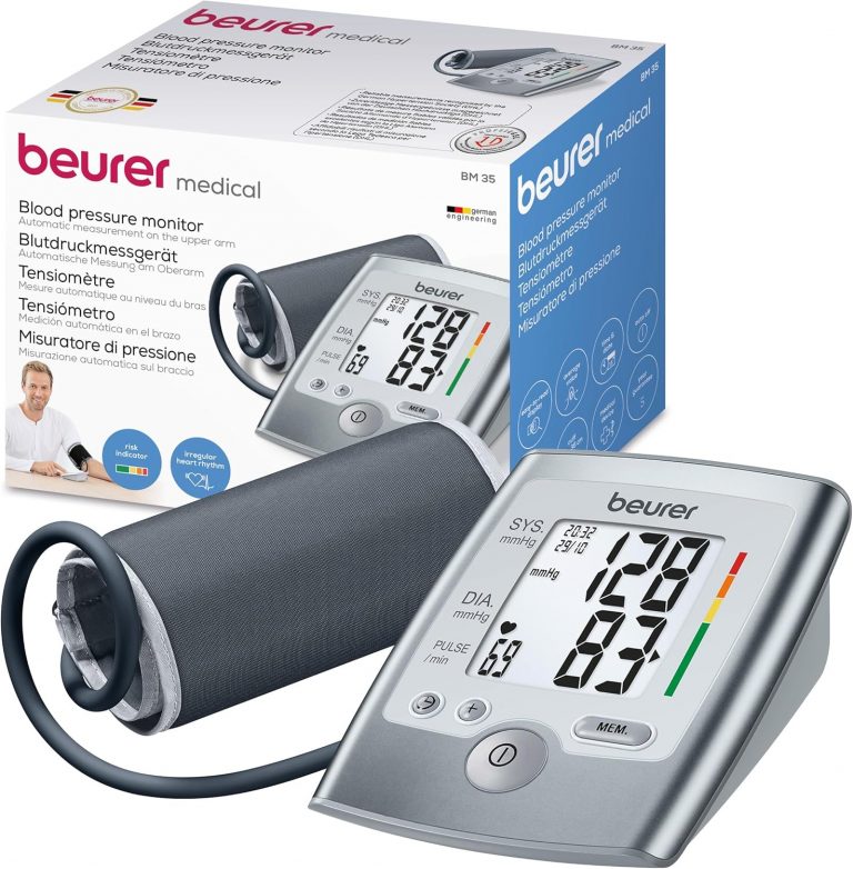 🤴 Beurer BM 35 Oberarm-Blutdruckmessgerät, Risiko-Indikator und Arrhythmie-Erkennung, 2 x 60 Benutzerspeicher, Durchschnittswertberechnung des Blutdrucks, für Oberarmumfänge von 22-36 cm31,80€ statt 45,99€ - 31,00 % 🔥🚚 Verkauft durch Amazon und Versand durch Amazon10,292 Bewertungen: 4.4 / 5.0 ⭐️⭐️⭐️⭐️🛒 zu Amazon https://www.amazon.de/dp/B00360CZZY/?amp%3Btag=preisfehlerheute-21&amp%3Bth=1&amp%3Bpsc=1&tag=preisfehlerheute-21