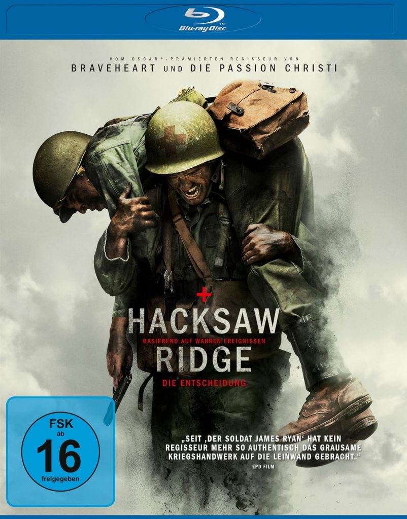 🤴 Hacksaw Ridge [Blu-ray]5,36€ statt 9,61€ – 45,0 🔥🚚 Verkauft durch Amazon und Versand durch Amazon7,342 Bewertungen: 4.7 / 5.0 ⭐️⭐️⭐️⭐️⭐️🛒 zu Amazon https://www.amazon.de/dp/B01MR0C21M/?tag=preisfehlerheute-21