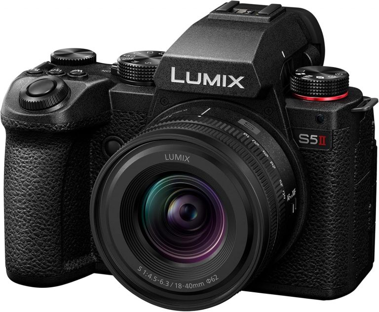 Panasonic DC-S5M2NE LUMIX DC-S5M2 Full Frame Mirrorless Camera Body, 4K 60P and 6k 30P Video Recording, Flip Screen, Wi-Fi, L-Mount, Phase Hybrid AF, Active is, with S-R1840E 18-40mm S Lens, Black499,00€ statt 199,00€➡️ https://www.amazon.de/dp/B0DJRJH553/?tag=preisfehlerheute-21