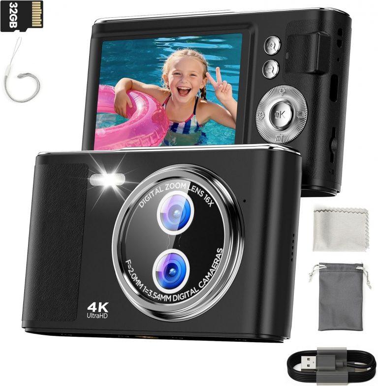 👑 32GB Digitalkamera Kinder Fotokamera: 48MP Anti-Shake Kinderkamera Foto mit 2,8 Zoll 4K-Bildschirm, Vlogging Fotoapparat für YouTube 16X Digital Zoom Kompaktkamera für Fotografie29,98€ statt 49,99€ - 41,00 % 🔥🚚 Verkauft von HUACHUANGSJD und Versand durch Amazon115 Bewertungen: 4.4 / 5.0 ⭐️⭐️⭐️⭐️🛒 zu Amazon https://www.amazon.de/dp/B0FR992BL9/?amp%3Btag=preisfehlerheute-21&amp%3Bth=1&amp%3Bpsc=1&tag=preisfehlerheute-21