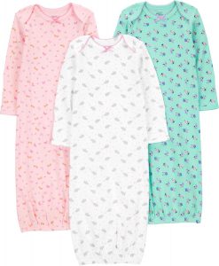Carter's Simple Joys Nachthemd, für Babys, Mädchen, Baumwolle, 3 Stück ,Pink/Mint/White ,US NB (EU 56-62)3.68€ ➡️ https://www.amazon.de/dp/B01M6C5N0J/?tag=preisfehlerheute-21