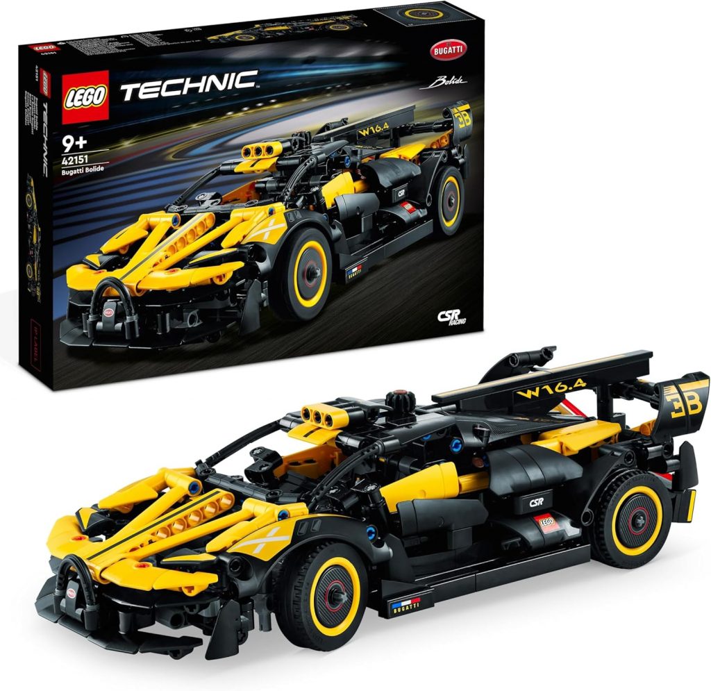 🤴 LEGO Technic Bugatti-Bolide, Auto-Modellbausatz, Sportwagen-Spielzeug, ikonisches Auto Set zum Sammeln, Bauspielzeug ab 9 Jahren 4215139,42€ statt 49,99€ – 22,0 🔥🚚 Verkauft durch Amazon und Versand durch Amazon4,111 Bewertungen: 4.8 / 5.0 ⭐️⭐️⭐️⭐️⭐️🛒 zu Amazon https://www.amazon.de/dp/B0BBRZ6JB2/?tag=preisfehlerheute-21