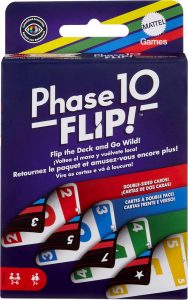 🤴 Mattel Games Phase 10 Flip Kartenspiel, Kartenspiel f&uuml;r die ganze Familie mit beidseitig bedruckten Karten, mit speziellen Farbphasen f&uuml;r 2 bis 6 Spieler, HYN129,94&euro; statt 15,99&euro; - 38,00 % 🔥🚚 Verkauft von Toys for Fun GmbH und Versand durch Amazon603 Bewertungen: 4.6 / 5.0 ⭐️⭐️⭐️⭐️⭐️🛒 zu Amazon https://www.amazon.de/dp/B0CPKJKXP1/?tag=preisfehlerheute-21