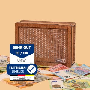 👑 SparBox (4 Größen)- Wiederverwendbare Spardose mit Sparziel und Zahlen zum ankreuzen (2000€) Braun13,15€ statt 19,98€ - 35,00 % 🔥🚚 Verkauft und Versand durch KM SavinX GmbH823 Bewertungen: 4.4 / 5.0 ⭐️⭐️⭐️⭐️🛒 zu Amazon https://www.amazon.de/dp/B0BZBW5C3M/?th=1&%3Bpsc=1&%3Btag=preisfehlerheute-21&tag=preisfehlerheute-21