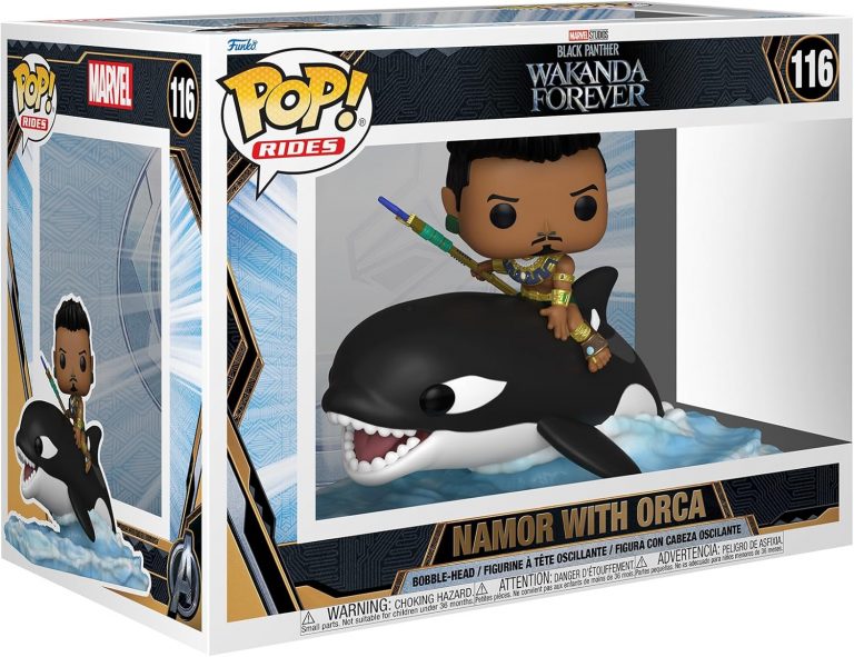 🤴 Funko Pop! Ride Super Deluxe: Black Panther: Wakanda Forever - Namor with Orca - Vinyl-Sammelfigur - Geschenkidee - Offizielle Handelswaren - Spielzeug Für Kinder und Erwachsene - Movies Fans24,99€ statt 38,00€ - 35,00 % 🔥🚚 Verkauft von GoodGame-Retro und Versand durch Amazon209 Bewertungen: 4.7 / 5.0 ⭐️⭐️⭐️⭐️⭐️🛒 zu Amazon https://www.amazon.de/dp/B09YDF4MYB/?amp%3Btag=preisfehlerheute-21&tag=preisfehlerheute-21