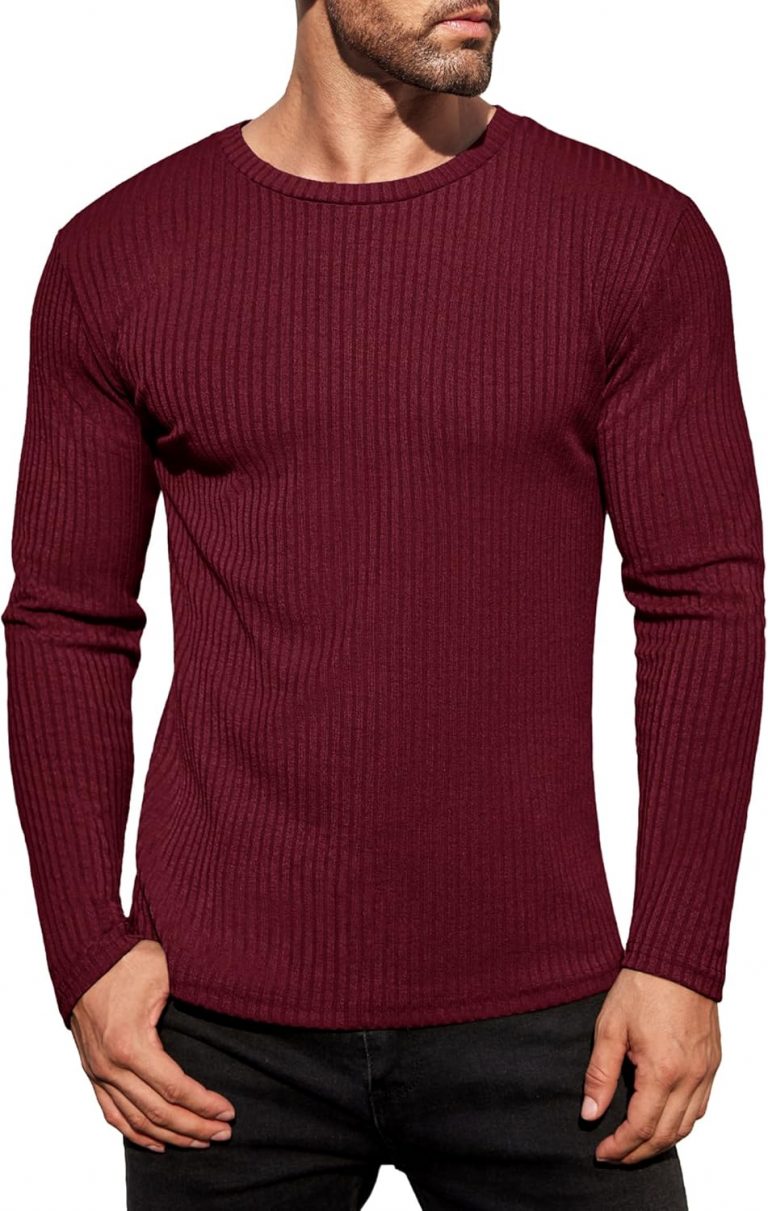 Ekouaer Rundhalspullover Thermo Langarmshirt Herren Dünner Pullover Langarm Thermoshirt Pulli Dunkelrot S9,99€ statt 25,99€➡️ https://www.amazon.de/dp/B0D8HP3YV7/?tag=preisfehlerheute-21