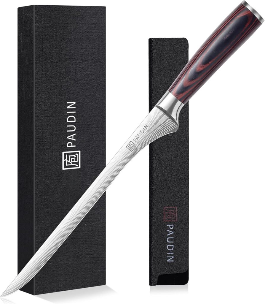 PAUDIN Schinkenmesser 25 cm, Professionelles Küchenmesser aus deutschrostfreiem Edelstahl 1.4116 - Präzisionsklinge für hauchdünne Scheiben, Scharf Tranchiermesser mit ergonomischer Holzgriff31,29€ statt 55,99€➡️ https://www.amazon.de/dp/B0DSLC296D/?tag=preisfehlerheute-21