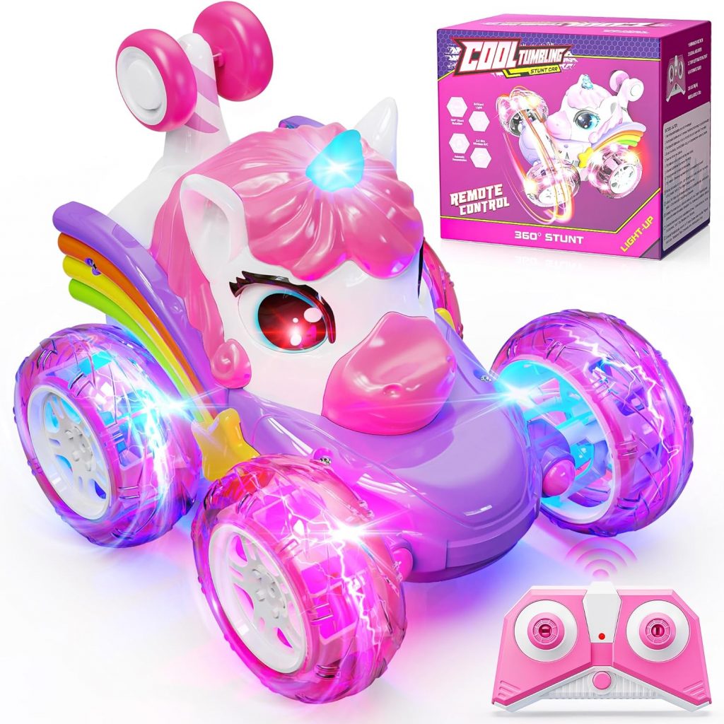 Hot Bee Ferngesteuertes Auto M&auml;dchen ab 3 4 5 6 Jahre, Auto Spielzeug ab 3 4 5 6 Jahre, Einhorn Geschenk M&auml;dchen 3-6 Jahre, Kinder12.99&euro; statt 29.99&euro;➡️ https://www.amazon.de/dp/B0D86VHPYX/?tag=preisfehlerheute-21