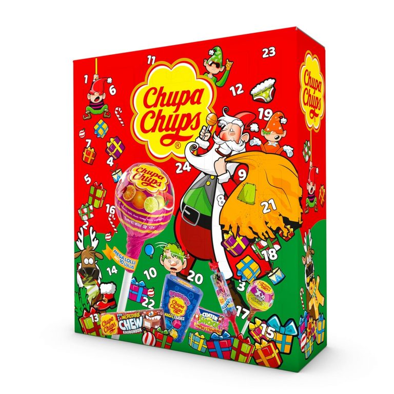 Chupa Chups XXL Adventskalender 2025, Weihnachts-Kalender mit 24 Türchen, Lutscher & Kaugummi, Süßigkeiten, geeignet für Kinder und Erwachsene, 1x614g10.00€ statt 29.99€🎁 Werbeaktion anwenden➡️ https://www.amazon.de/dp/B0997J42LX/?tag=preisfehlerheute-21