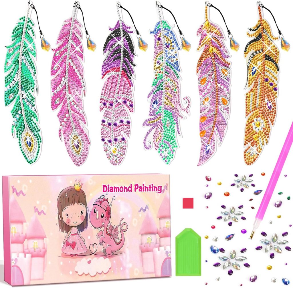 👑 Diamond Painting Kinder, DIY Lesezeichen Geschenke für Mädchen 6-11 Jahre, Bastelset Kinder ab 4-6 Jahre, Adventskalender Füllung Basteln Mädchen 4-8 Jahre8,99€ statt 12,99€ - 31,00 % 🔥🚚 Verkauft von huixiangda-de und Versand durch Amazon140 Bewertungen: 4.6 / 5.0 ⭐️⭐️⭐️⭐️⭐️🛒 zu Amazon https://www.amazon.de/dp/B0CLYD4DTB/?amp%3Btag=preisfehlerheute-21&tag=preisfehlerheute-21