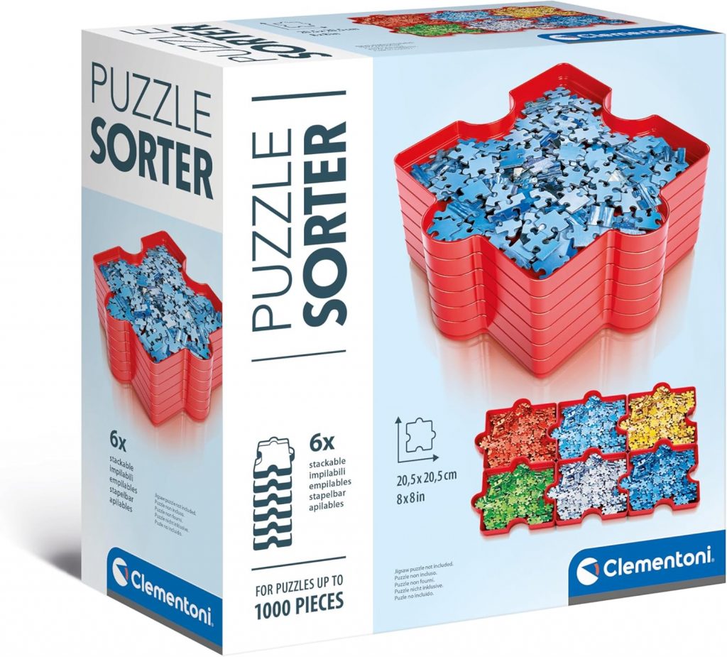 Clementoni Puzzle-Sortierer – 6X stapelbare Sortierhilfe Schalen für Aufbewahrung, Organisation & Transport – Puzzle-Zubehör für Puzzle bis 1000 Teile, 370405,69€ statt 14,99€➡️ https://www.amazon.de/dp/B07MXXLQSM/?tag=preisfehlerheute-21