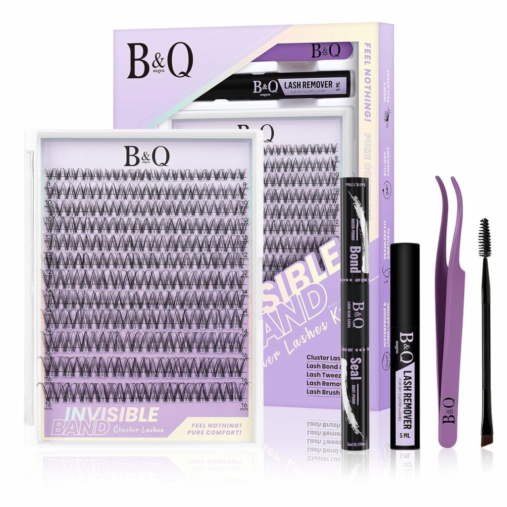 B&Q Lashes Extension Set 144PCS Venus Lash Clusters Unsichtbares Band 8-16MIX Manga Wimpern Extensions Set Wispy NatüRliche Wimpern Cluster 7 tage halt Lazy Girl Wimpernverlängerung(Venus 8-16mix)14,44€ statt 23,99€➡️ https://www.amazon.de/dp/B0DBHSD2QJ/?tag=preisfehlerheute-21
