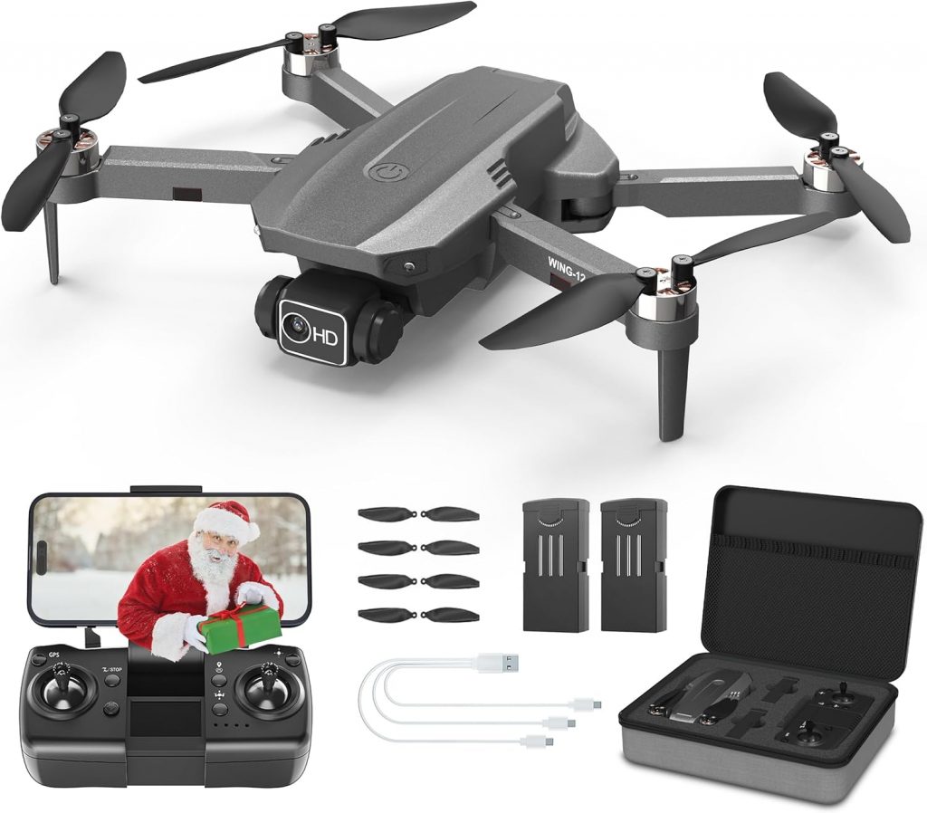 Wipkviey B12 Drohne mit Kamera 4k für Anfänger&Erwachsene, GPS Faltbare Quadcopter unter 249g mit Brushless Motor, 2 Batterien 50 Min Flugzeit, Ein-Knopf-Rückkehr, C0, FPV Live Übertragung44.69€ statt 148.99€🏷️ Coupon anwenden➡️ https://www.amazon.de/dp/B0FK57P57R/?tag=preisfehlerheute-21