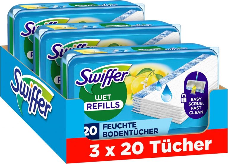 👑 Swiffer Bodenwischer Nachfüllpackung, Feuchte Bodentücher mit Citrusfrische-Duft, 60 Stück, Für Eine Schnelle & Einfache Reinigung von Hartböden13,99€ statt 21,99€ - 37,00 % 🔥🚚 Verkauft durch Amazon und Versand durch Amazon7,455 Bewertungen: 4.7 / 5.0 ⭐️⭐️⭐️⭐️⭐️🛒 zu Amazon https://www.amazon.de/dp/B0DWFNVT2B/?amp%3Btag=preisfehlerheute-21&amp%3Bth=1&amp%3Bpsc=1&tag=preisfehlerheute-21