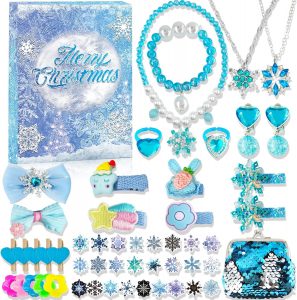 Adventskalender 2025, Frozen Adventskalender Schmuck M&auml;dchen Weihnachtskalender, Schneeflocke Weihnachten Countdown 24 &Uuml;berraschungen Weihnachts Adventskalenders f&uuml;r M&auml;dchen5.00&euro; statt 24.95&euro;➡️ https://www.amazon.de/dp/B0FKZYQ7TW/?tag=preisfehlerheute-21