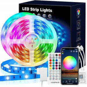 VKH LED Strip 20m, LED Streifen Bluetooth RGB LED Band 20m Selbstklebend mit Fernbedienung und APP, LED Lichterkette für Zimmer Gaming Party (2 * 10m)19,97€ statt 26,99€➡️ https://www.amazon.de/dp/B0C3VMCRPK/?tag=preisfehlerheute-21