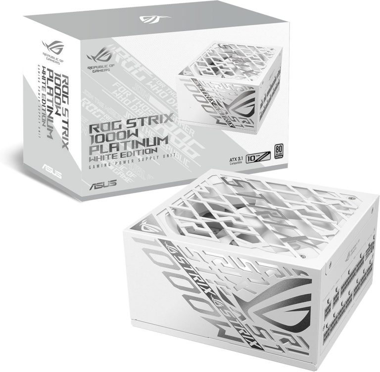 👑 ASUS ROG Strix 1000W Platinum White Gaming Netzteil (Vollmodulares ATX Netzteil, GPU-First, 80 Plus Platin, Cybenetics Platinum Zertifizierung, GaN-MOSFET, ATX 3.1, PCIE 5.1, 12V-2x6 Connector, Weiß)173,99€ statt 259,89€ - 34,00 % 🔥🚚 Verkauft durch Amazon und Versand durch Amazon5,814 Bewertungen: 4.6 / 5.0 ⭐️⭐️⭐️⭐️⭐️🛒 zu Amazon https://www.amazon.de/dp/B0DZPCGF7T/?amp%3Btag=preisfehlerheute-21&amp%3Bth=1&amp%3Bpsc=1&tag=preisfehlerheute-21