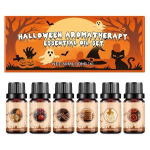 Halloween ätherische Öle Set, Duft Öl Set für Öl Diffusoren, Duft Stein und Seife machen DIY Geschenkset, 6x10ml - Kürbiskuchen, Karamelläpfel, Schokoriegel, Zimtplätzchen, Popcorn, Hexengebräu2.99€ statt 9.99€➡️ https://www.amazon.de/dp/B0FQN46TW4/?tag=preisfehlerheute-21