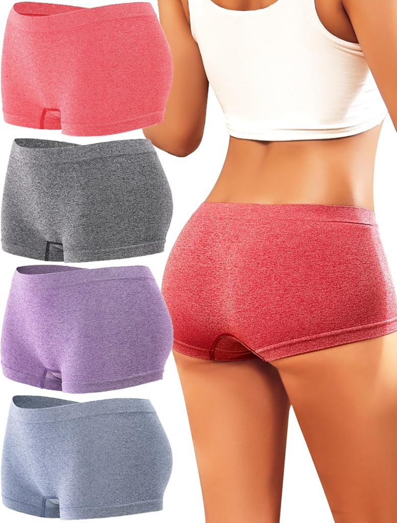 👑 ALL OF ME 4er Pack Boxershorts Damen Boyshorts Damen Hohe Taille Hipster Unterwäsche Panties Frauen Stretch Radlerhose unter Kleid Multipack S-XL8,49€ statt 17,98€ - 53,00 % 🔥🚚 Verkauft von chang804 und Versand durch Amazon237 Bewertungen: 4.3 / 5.0 ⭐️⭐️⭐️⭐️🛒 zu Amazon https://www.amazon.de/dp/B0CZQPQXXV/?amp%3Btag=preisfehlerheute-21&%3Bamp%3Bth=1&%3Bamp%3Bpsc=1&tag=preisfehlerheute-21
