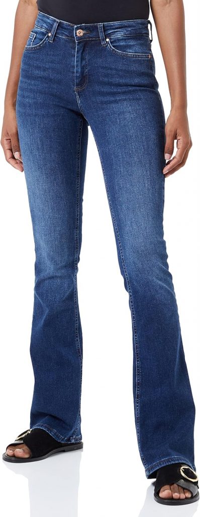 ONLY Damen Onlblush Mid Flared Dnm Tai021 Noos Jeans