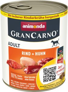 👑 animonda GranCarno Hunde Nassfutter mit Rind + Huhn (6 x 800 g), getreidefreies Hundenassfutter ohne Zucker, für ausgewachsene Hunde, mit frischen fleischigen Zutaten12,19€ statt 17,34€ - 30,00 % 🔥🚚 Verkauft durch Amazon und Versand durch Amazon2,407 Bewertungen: 4.5 / 5.0 ⭐️⭐️⭐️⭐️⭐️🛒 zu Amazon https://www.amazon.de/dp/B001N02F5Y/?th=1&%3Bpsc=1&%3Btag=preisfehlerheute-21&tag=preisfehlerheute-21