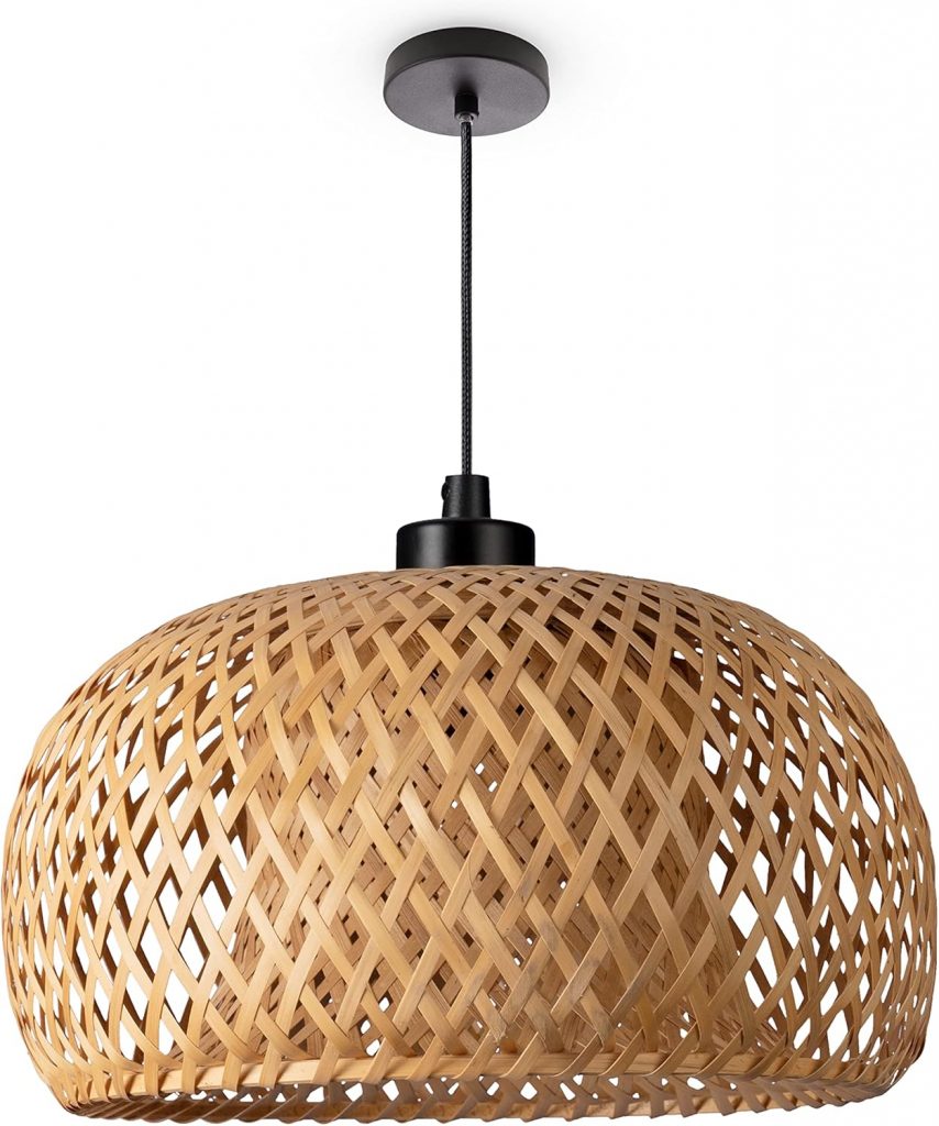 Paco Home Deckenlampe Bambus Hängeleuchte Boho Wohnzimmer Hängend Natur Korblampe Vintage E27 Retro 1,5m Textilkabel, Lampenart:Pendelleuchte - Typ 2, Leuchten Farbe/Größe: Natur (Ø30cm)16,46€ statt 39,90€➡️ https://www.amazon.de/dp/B0BRJKH5BT/?tag=preisfehlerheute-21