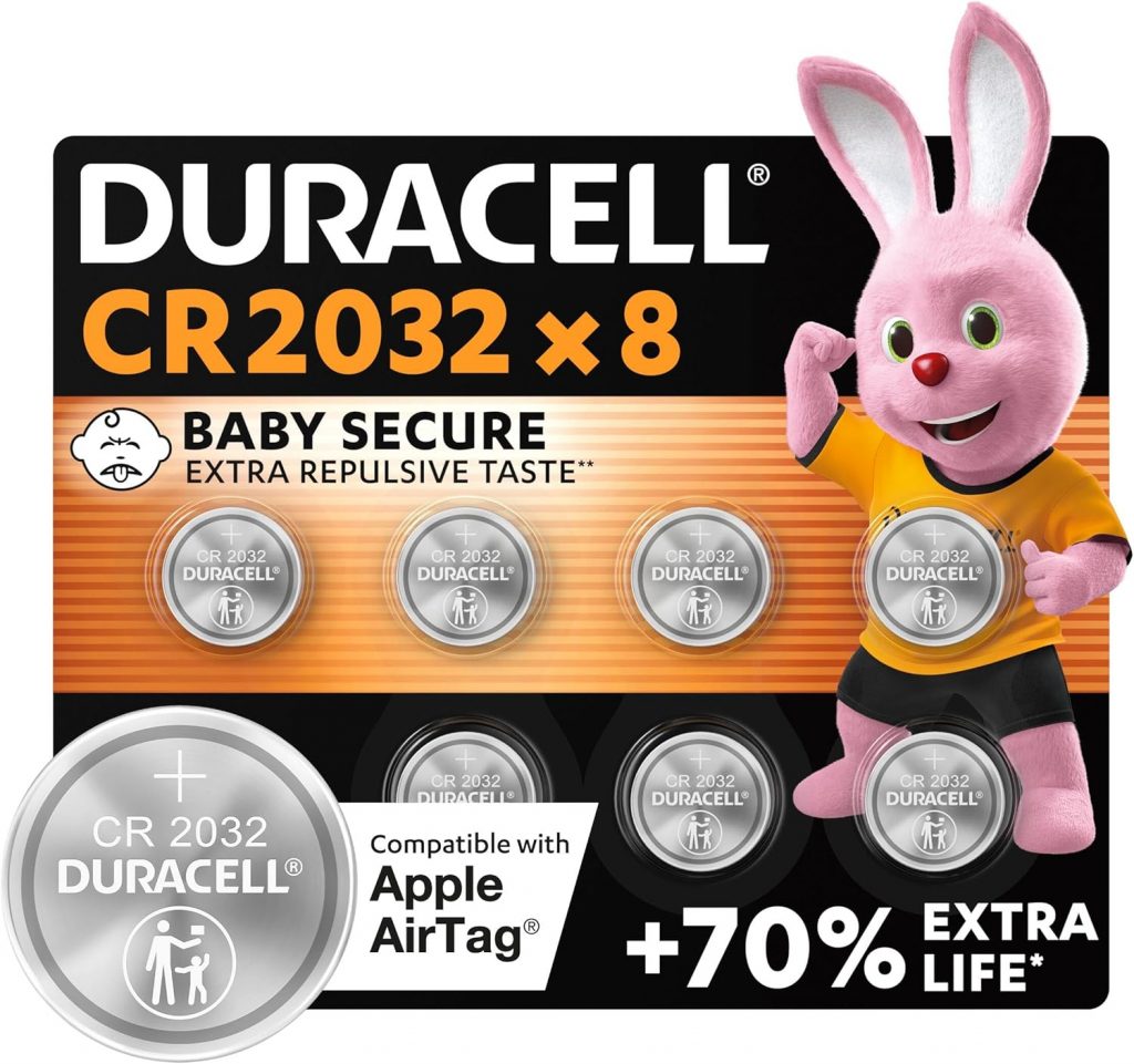 🤴 Duracell CR2032 Knopfzellen, CR 2032 Lithium Knopfzelle 3 V (8 Stück), ideal für z.B. Autoschlüssel, Waagen, Fitnesstracker, medizinische Geräte8,99€ statt 11,99€ - 26,00 % 🔥🚚 Verkauft durch Amazon und Versand durch Amazon185,242 Bewertungen: 4.7 / 5.0 ⭐️⭐️⭐️⭐️⭐️🛒 zu Amazon https://www.amazon.de/dp/B06VW5BH2K/?amp%3Btag=preisfehlerheute-21&%3Bamp%3Bth=1&%3Bamp%3Bpsc=1&tag=preisfehlerheute-21