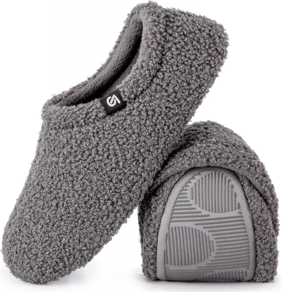 VeracCosy Damen Memory Foam Plüsch Hausschuhe Antirutsch Baumwolle Pantoffeln Mit Polar Fleece-Futter, Grau, 36/37 EU Weit13,99€ statt 24,99€➡️ https://www.amazon.de/dp/B083JSKQFZ/?tag=preisfehlerheute-21