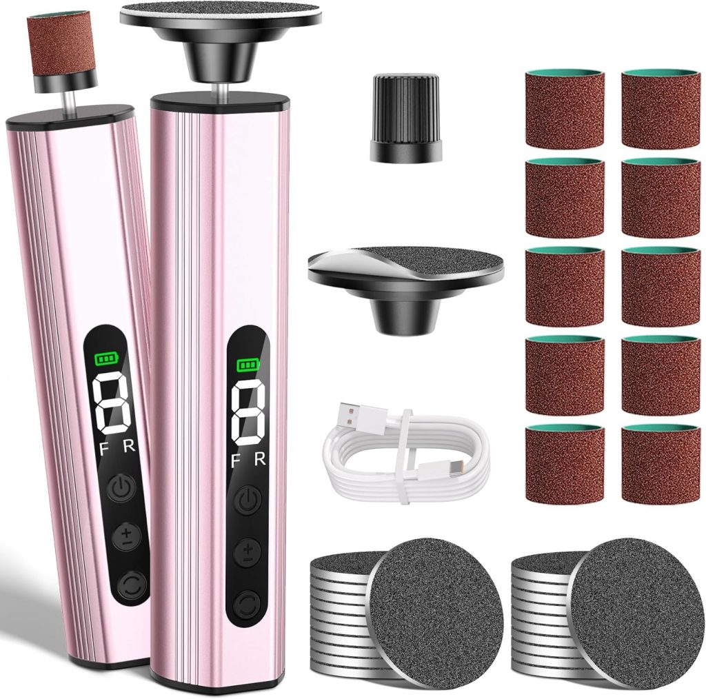 Hornhautentferner Elektrisch 30 Schleifpads – Elektrischer Hornhautentferner mit 9 Geschwindigkeiten & LED Display – Wiederaufladbare Hornhaut Entfernen zur Hornhautentfernung für Harte, Rissige, Rosa9.99€ statt 39.99€🏷️ Coupon anwenden➡️ https://www.amazon.de/dp/B0FMDQRDD2/?tag=preisfehlerheute-21