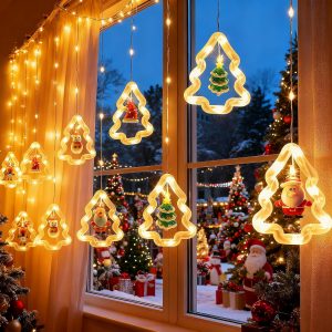 🤴 Qoosea Lichterkettenvorhang Innen, 3M 100 LED Runder Weihnachtsbaum Lichterketten Fenster 8 Modi USB, Wasserdicht Weihnachtesbeleuchtung Vorhang Deko für Weihnachten Hochzeit Balkon Außen, Warmweiß8,99€ statt 19,98€ - 56,00 % 🔥🚚 Verkauft von JIACAISHANGAO und Versand durch Amazon92 Bewertungen: 4.1 / 5.0 ⭐️⭐️⭐️⭐️🛒 zu Amazon https://www.amazon.de/dp/B0FK52SPQZ/?th=1&%3Bpsc=1&%3Btag=preisfehlerheute-21&tag=preisfehlerheute-21