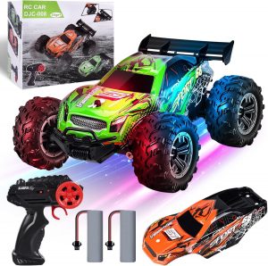 BuzzoXerex Ferngesteuertes Auto, 1:18 Monstertruck Ferngesteuert mit Austauschbaren Doppelschalen, 2.4GHz RC Auto mit Licht und 2 Batterien, 20km/h All Terrain Offroad Truck Spielzeug ab 3 4 6 8 Jahre9,99€ statt 29,99€➡️ https://www.amazon.de/dp/B0DFGNLH7T/?tag=preisfehlerheute-21