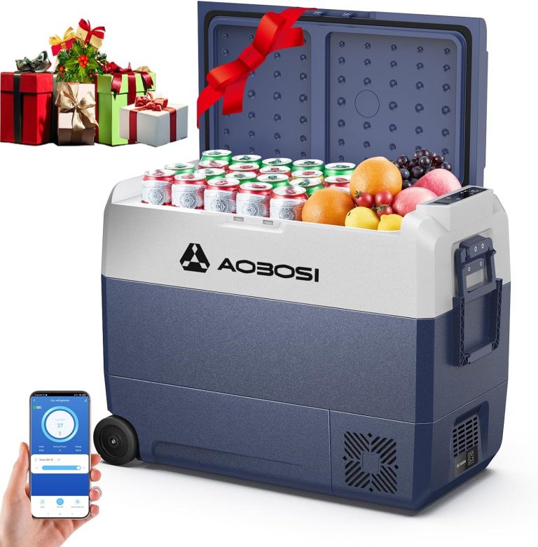 👑 AAOBOSI Kompressor Kühlbox 60 L, Kühlbox Auto Mit APP-Steuerung, 12/24 V und 100-240 V Camping Kühlschrank mit USB-Anschluss, -20°C bis 20°C für Auto, LKW, Boot, Reisemobil, Camping, Reisen259,99€ statt 359,99€ - 28,00 % 🔥🚚 Verkauft von TopCooler Store und Versand durch Amazon846 Bewertungen: 4.5 / 5.0 ⭐️⭐️⭐️⭐️⭐️🛒 zu Amazon https://www.amazon.de/dp/B0CQJRG7D4/?amp%3Btag=preisfehlerheute-21&amp%3Bth=1&amp%3Bpsc=1&tag=preisfehlerheute-21