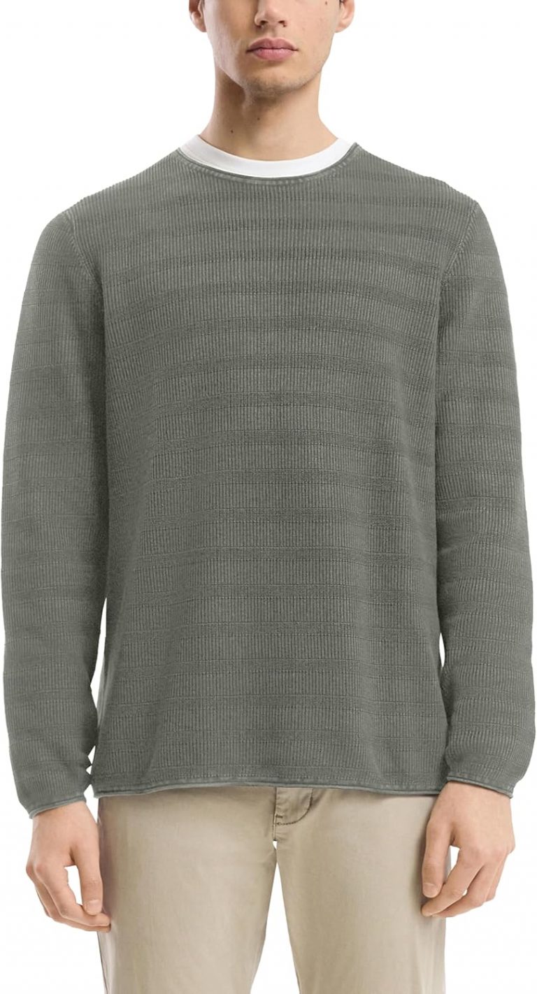 QS Gewaschener Strickpullover mit Rippstruktur23,50€ statt 49,99€➡️ https://www.amazon.de/dp/B0DYCDCTPQ/?tag=preisfehlerheute-21