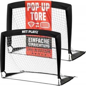 🤴 NET PLAYZ - 2er Set faltbar Fussball Tor - 120 x 90 x 90 cm - Fußballtor Pop Up für Garten - Fussballtor klappbar für alle Altersgruppen25,99€ statt 39,99€ - 36,00 % 🔥🚚 Verkauft und Versand durch Awesome in the box1,755 Bewertungen: 4.2 / 5.0 ⭐️⭐️⭐️⭐️🛒 zu Amazon https://www.amazon.de/dp/B0751S31KQ/?tag=preisfehlerheute-21