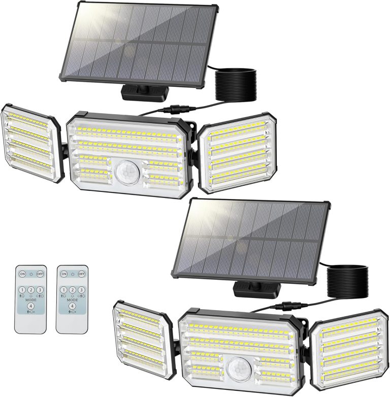 👑 Solarlampen für Außen mit Bewegungsmelder, 160 LED Solarleuchten für Außen mit Alarmfunktion, 2000mAh 4 Modos IP67 Wasserdichte Solar Wandleuchte mit Fernbedienung für Garten, Garage - 2 Stück26,59€ statt 27,99€ - 6,00 % 🔥🚚 Verkauft von Fenyes Napkereskedes Kft. und Versand durch Amazon960 Bewertungen: 4.5 / 5.0 ⭐️⭐️⭐️⭐️⭐️🛒 zu Amazon https://www.amazon.de/dp/B0D62YWJLW/?amp%3Btag=preisfehlerheute-21&amp%3Bth=1&amp%3Bpsc=1&tag=preisfehlerheute-21