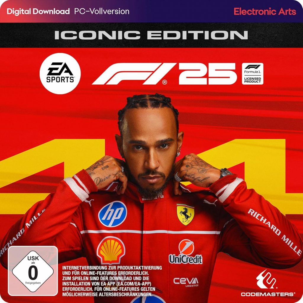 👑 F1 25 Iconic Edition PCWin | Download Code EA App | Deutsch39,99€ statt 79,98€ – 51,0 🔥🚚 Verkauft und Versand durch Amazon Media EU Sarl9 Bewertungen: 4.6 / 5.0 ⭐️⭐️⭐️⭐️⭐️🛒 zu Amazon https://www.amazon.de/dp/B0F22QWLMX/?th=1&tag=preisfehlerheute-21#038;psc=1&tag=preisfehlerheute-21