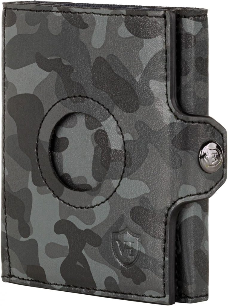 VON HEESEN Airtag Slim Wallet mit RFID-Schutz - Airtag Portmonee Herren klein aus echtem Leder - Mini Geldbörse - Kreditkartenetui Kartenetui - Portemonnaie Geldbeutel (Camouflage)7.68€ statt 39.99€➡️ https://www.amazon.de/dp/B0CJ9Z4BGV/?tag=preisfehlerheute-21