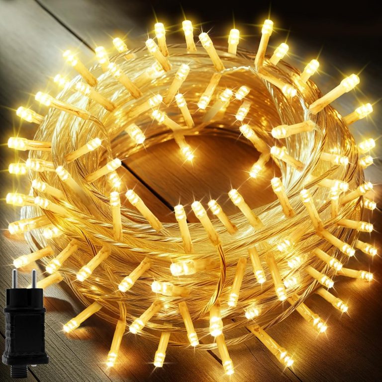🤴 Lichterkette 200 Leds 22 Meter mit EU-Stecker von DC 31V Niederspannungstransformator und 8 Programm für Party, Halloween, Hochzeit, Beleuchtung Deko warmweiß von Uping [Energieklasse A+++]13,99€ statt 18,98€ - 27,00 % 🔥🚚 Verkauft von Bangled store und Versand durch Amazon4,755 Bewertungen: 4.3 / 5.0 ⭐️⭐️⭐️⭐️🛒 zu Amazon https://www.amazon.de/dp/B01NCLKF4G/?amp%3Btag=preisfehlerheute-21&amp%3Bth=1&amp%3Bpsc=1&tag=preisfehlerheute-21
