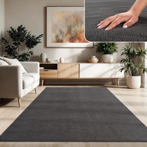 👑 Paco Home Moderner Kuscheliger Wohnzimmer Teppich Kurzflor waschbar flauschig Weich Einfarbig Felloptik zeitlos stilvoll rutschfest pflegeleicht, Grösse:140x200 cm, Farbe:Anthrazit19,98€ statt 31,99€ - 38,00 % 🔥🚚 Verkauft und Versand durch TeppichCenter2417,163 Bewertungen: 4.2 / 5.0 ⭐️⭐️⭐️⭐️🛒 zu Amazon https://www.amazon.de/dp/B08C5KSL4N/?th=1&amp%3Bpsc=1&amp%3Btag=preisfehlerheute-21&tag=preisfehlerheute-21