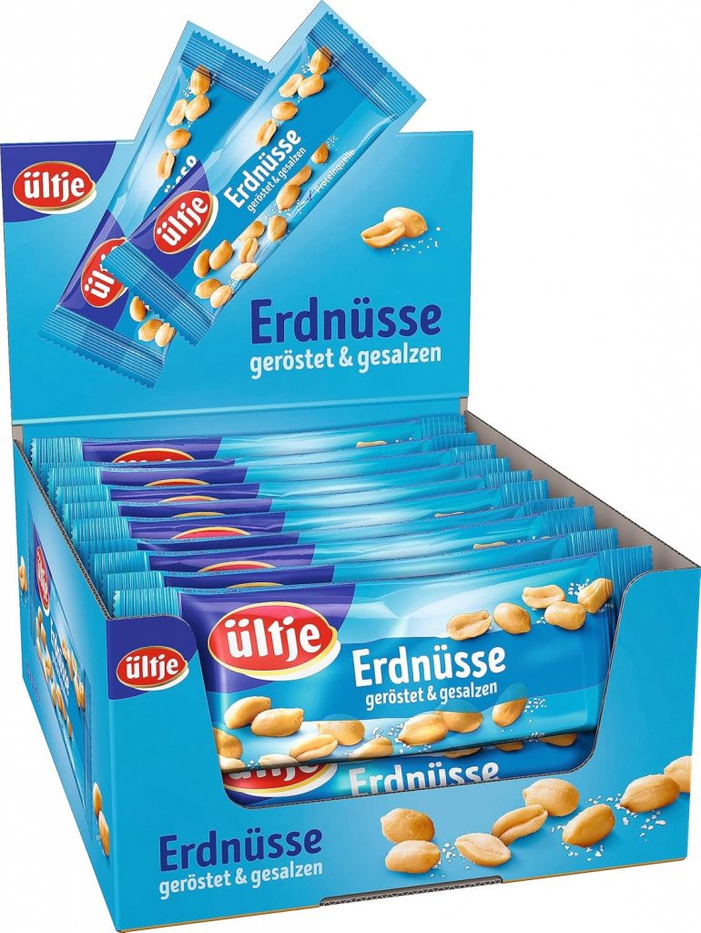 👑 ültje Erdnüsse Riegelbeutel geröstet & gesalzen (20 x 50 g)13,76€ statt 19,80€ - 31,00 % 🔥🚚 Verkauft durch Amazon und Versand durch Amazon1,687 Bewertungen: 4.6 / 5.0 ⭐️⭐️⭐️⭐️⭐️🛒 zu Amazon https://www.amazon.de/dp/B003SGK53A/?amp%3Btag=preisfehlerheute-21&%3Bamp%3Bth=1&%3Bamp%3Bpsc=1&tag=preisfehlerheute-21