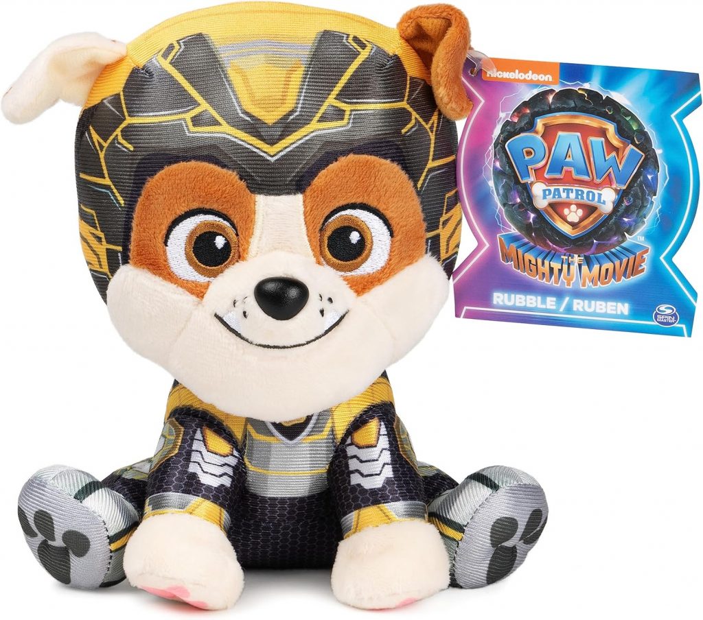 GUND PAW Patrol Der Mighty Kinofilm Rubble, 15 cm – original Plüschtier zum Kinofilm 2023, zum Nachspielen der Lieblingsszenen und treuer Begleiter, Spielzeug für Kinder ab 1 Jahr4,87€ statt 13,00€➡️ https://www.amazon.de/dp/B0BT1VDQ23/?tag=preisfehlerheute-21