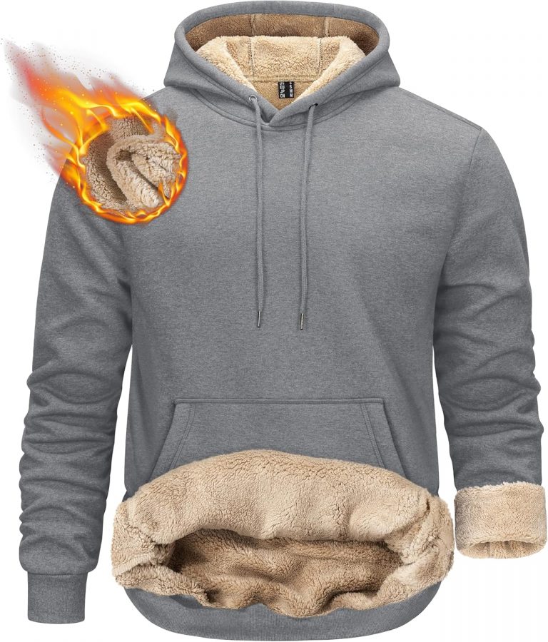 KEFITEVD Kapuzen Sweatshirt Männer Weiche Fleece Sweatshirts für Männer Casual Hoodies Winter Casual Drawstring Tops35,99€ statt 59,98€➡️ https://www.amazon.de/dp/B09PYG75YK/?tag=preisfehlerheute-21