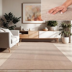 Paco Home Moderner Kuscheliger Wohnzimmer Teppich Kurzflor waschbar flauschig Weich Einfarbig Felloptik zeitlos stilvoll rutschfest pflegeleicht, Grösse:140x200 cm, Farbe:Beige22,60€ statt 31,99€➡️ https://www.amazon.de/dp/B08C5L9CJG/?tag=preisfehlerheute-21