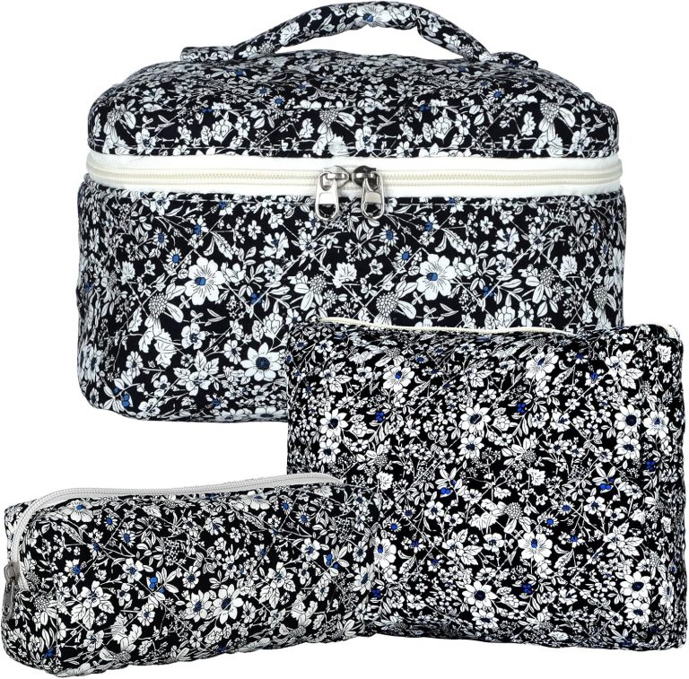 3er Set Kosmetiktasche Kulturtasche Damen mit Blumenmuster, Kulturbeutel Make Up Tasche, Tragbare Schminktasche Makeup Bag Waschtasche Groß Frauen Mädchen für Alltag und Reisen6,99€ statt 9,99€➡️ https://www.amazon.de/dp/B0DZ6P6CTR/?tag=preisfehlerheute-21