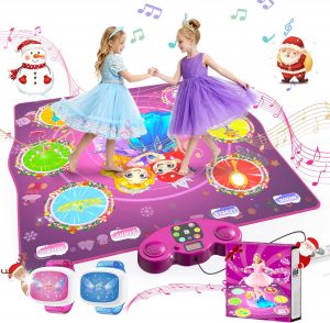 👑 Tanzmatte Kinder, Tanzmatte M&auml;dchen mit Zwei Armb&auml;nder, Bluetooth, 6 Spielmodi, 13 Musiktitel, Plug & Play, 92 x 89 cm musikmatte, Kinder ab 3 4 5 6 7 8 10 Jahren39,59&euro; statt 67,91&euro; - 42,00 % 🔥🚚 Verkauft von MA COS Direct und Versand durch Amazon14 Bewertungen: 5.0 / 5.0 ⭐️⭐️⭐️⭐️⭐️🛒 zu Amazon https://www.amazon.de/dp/B0F7RHC5P5/?tag=preisfehlerheute-21