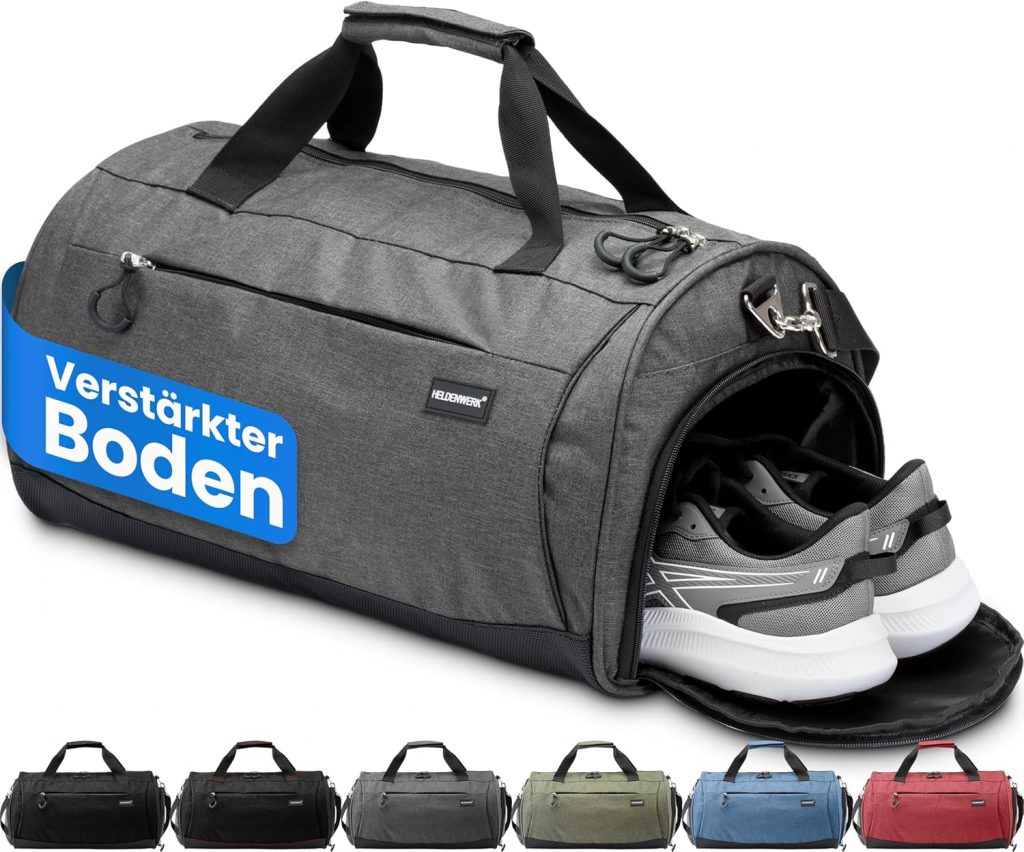 Heldenwerk® Sporttasche & Reisetasche für Damen und Herren klein I Trainingstasche mit Schuhfach und Nassfach I ideal als Reisetasche Handgepäck, Gym Bag, Fitness Tasche, Trainings Tasche, Sport Bag27,99€ statt 34,99€➡️ https://www.amazon.de/dp/B0F9WX5QQF/?tag=preisfehlerheute-21