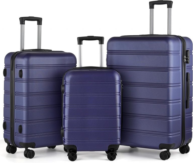 TANTOMI Kofferset 3 Teilig Hartschale aus ABS– Kofferset 20/24/28 Zoll, Reisekoffer mit 4 Drehbaren Rollen und 3 Stelige-Zahlenschloss (Gepäck-Sets–M-L-XL, Dunkelblau)59.99€ statt 119.90€➡️ https://www.amazon.de/dp/B0FQ9G1S5B/?tag=preisfehlerheute-21