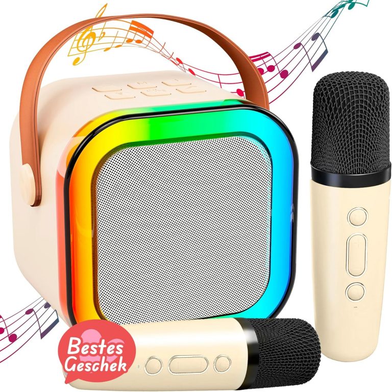 👑 Karaoke Maschine Kinder mit 2 Karaoke Mikrofon Kinder: [Neueste] Kinder Karaoke mit 2 Mikrofonen - Karaoke Anlage - Mini Karaoke - Geschenke für Mädchen - Musikinstrumentzubehör Spielzeug12,99€ statt 19,98€ - 36,00 % 🔥🚚 Verkauft von DGMY Direct und Versand durch Amazon598 Bewertungen: 4.3 / 5.0 ⭐️⭐️⭐️⭐️🛒 zu Amazon https://www.amazon.de/dp/B0CYC6N4QN/?amp%3Btag=preisfehlerheute-21&amp%3Bth=1&amp%3Bpsc=1&tag=preisfehlerheute-21