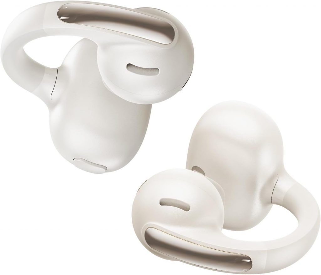 👑 Baseus Bowie MC1 Open Ear Kopfhörer, Ohrclip mit Beeindruckender Klang, Adaptiver Bassverstärkung, Bluetooth 5,4, Geräuschunterdrückung bei Anrufen, IP57, 40H Akk, 5,2g Buds – Starlight weiß49,49€ statt 69,98€ – 3 🔥🚚 Verkauft durch Amazon und Versand durch Amazon935 Bewertungen: 4.3 / 5.0 ⭐️⭐️⭐️⭐️🛒 zu Amazon https://www.amazon.de/dp/B0DQP5PJYC/?th=1&tag=preisfehlerheute-21#038;psc=1&tag=preisfehlerheute-21