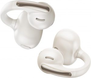 👑 Baseus Bowie MC1 Open Ear Kopfhörer, Ohrclip mit Beeindruckender Klang, Adaptiver Bassverstärkung, Bluetooth 5,4, Geräuschunterdrückung bei Anrufen, IP57, 40H Akk, 5,2g Buds - Starlight weiß49,49€ statt 69,98€ - 30,00 % 🔥🚚 Verkauft durch Amazon und Versand durch Amazon935 Bewertungen: 4.3 / 5.0 ⭐️⭐️⭐️⭐️🛒 zu Amazon https://www.amazon.de/dp/B0DQP5PJYC/?th=1&%3Bpsc=1&%3Btag=preisfehlerheute-21&tag=preisfehlerheute-21